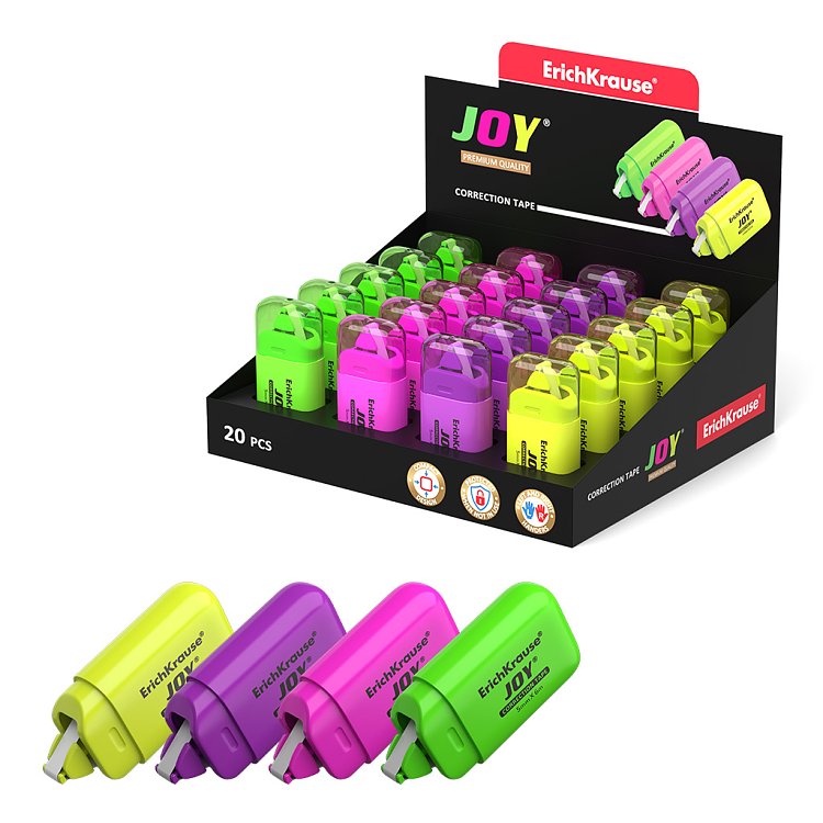 Διορθωτική ταινία ErichKrause® Joy 5mm x 6m.