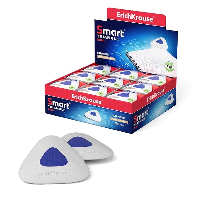 Γόμα βότσαλο ErichKrause SmartWay® Mini Triangular