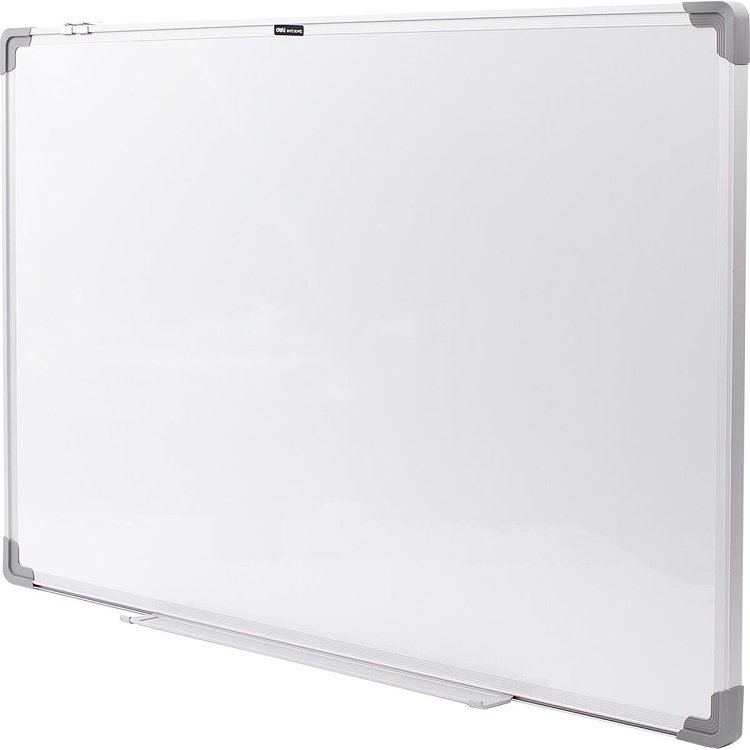 Πίνακας λευκός μαγνητικός με πλαίσιο αλουμινίου.