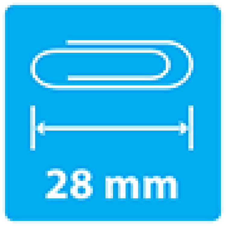 Συνδετήρες ErichKrause®  επινικελλωμένοι 100τμχ