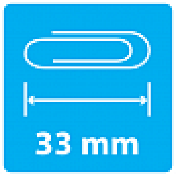 Συνδετήρες ErichKrause®  επινικελλωμένοι 100τμχ