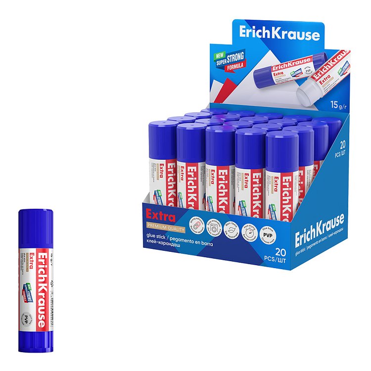 Κόλλα stick ErichKrause Extra 15 g