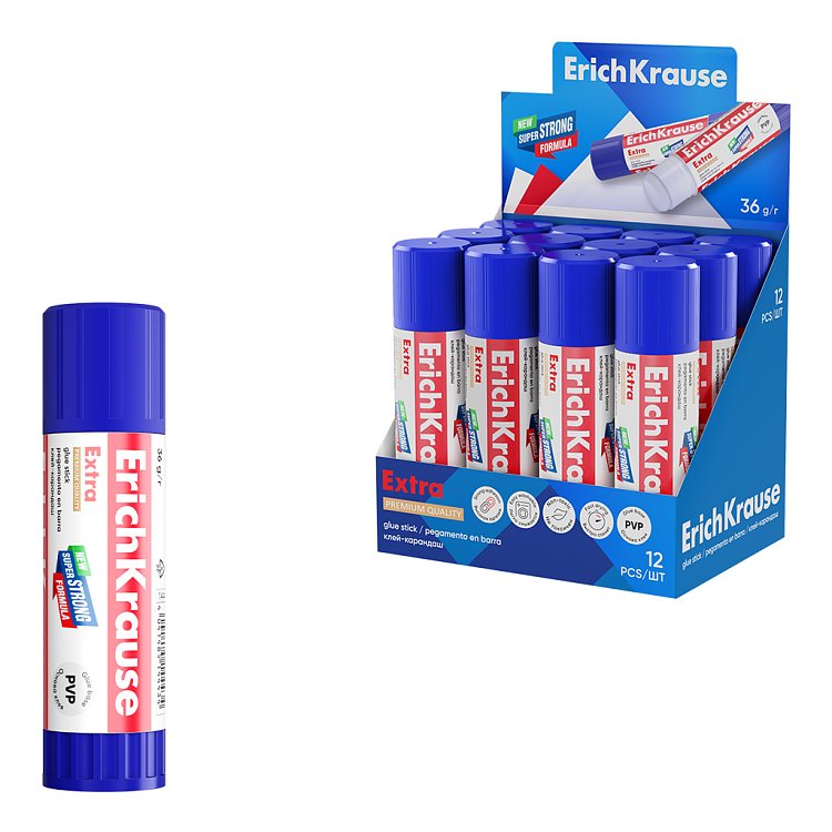 Κόλλα stick ErichKrause Extra 36 g