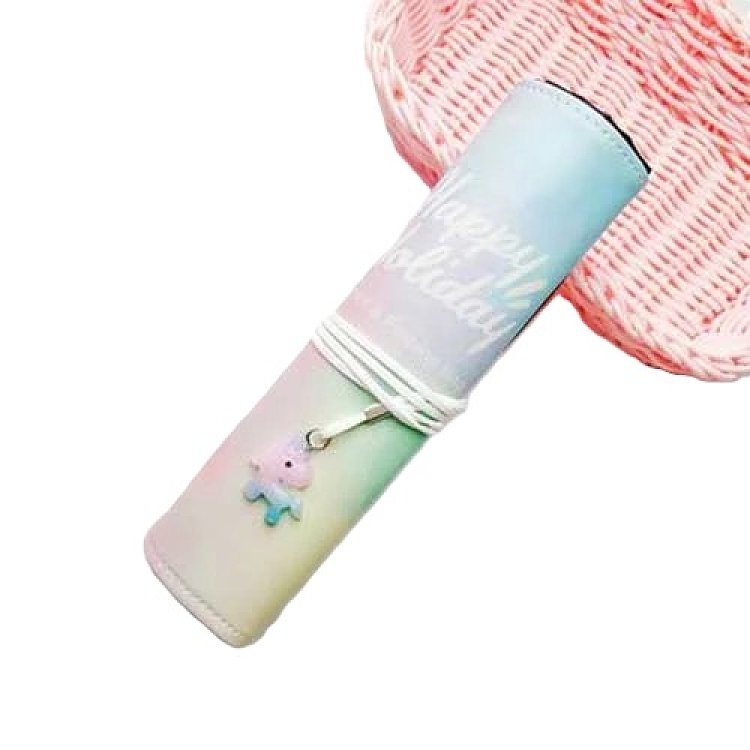 Θήκη ρολλό για μολύβια και πινέλα ,Ηappy holiday