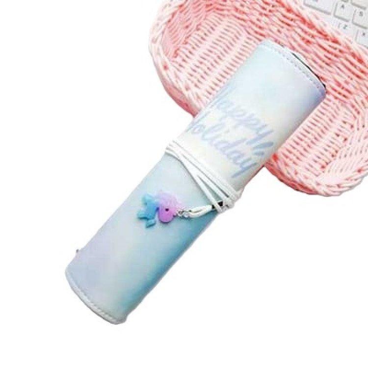 Θήκη ρολλό για μολύβια και πινέλα ,Ηappy holiday