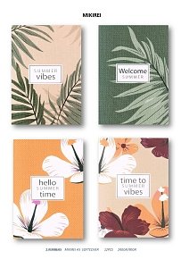 Notebook A5 ,Mikirei,Welcome summer