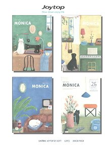 Notebook B5 ,Joytop,Monica