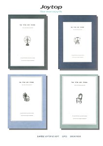 Notebook B5 ,Joytop,La vie en rose