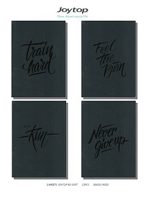 Notebook B5 ,Joytop,Black