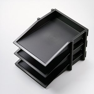 Συρταριέρα 3 θέσεων με trays 69016 Helit,λευκό πάγου