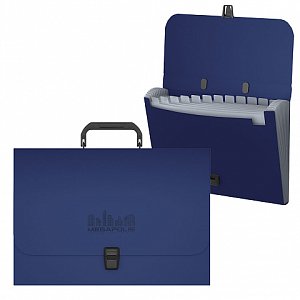 Τσάντα ακορντεόν 13 θέσεων,Α4,Megapolis.