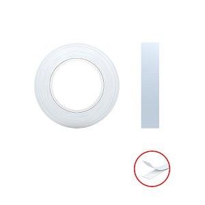 Αφρώδες ταινία διπλής όψης ErichKrause, λευκή, 1mmx15mmx2m (blister 1 τεμ.)