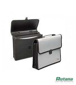 Τσάντα χαρτοφυλακίουA4, γκρι,PΡ Α4+