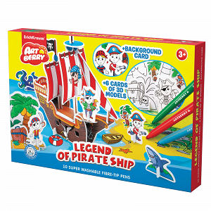 3D Puzzle "legend of Pirate Ship"