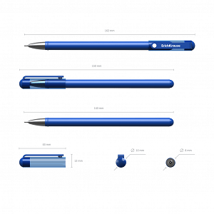 Στυλό Gel ErichKrause® G-Soft,  μπλε.