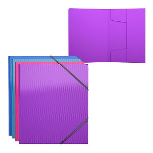 Φάκελος με λάστιχο Α5+ ,vivid,mixed.