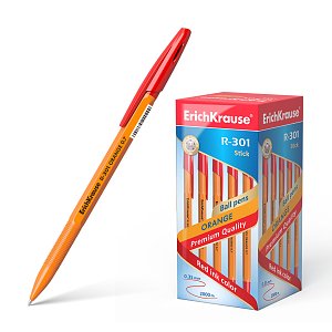 Στυλό ErichKrause® R-301 Orange Stick 0.7mm.