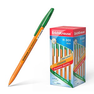 Στυλό ErichKrause® R-301 Orange Stick 0.7mm.