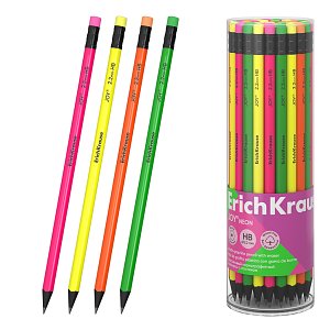 Μολύβι από  γραφίτη με γόμα ErichKrause® JOY® HB