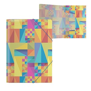 Φάκελος με λάστιχο  ErichKrause® Αrlechino , A5+