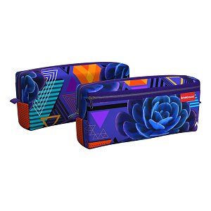 Κασετίνα XXL quadra με δύο θήκες ErichKrause® 210x100x50mm Succullent