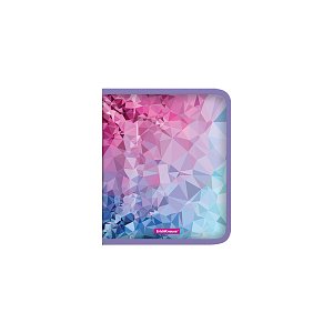 Koυτί  με φερμουάρ Pink dynamique , A5+.