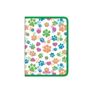 Koυτί  με φερμουάρ Neon paws , A5+.