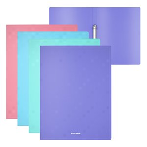 Ντοσιέ 2 κρίκων, Diagonal pastel mix  , 24mm, A4,