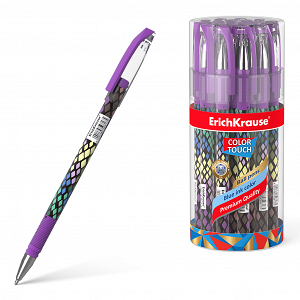 Στυλό ErichKrause® Color Touch® Purple Python 0,7mm, μπλε.