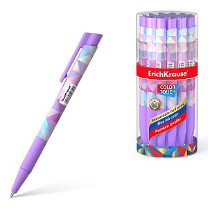 Στυλό με κουμπί ErichKrause® Color Touch® Magic Rhombs 0,7mm.