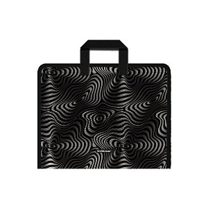 Φάκελος χαρτοφύλακας με φερμουάρ και  λαβές ,  Illusion, A4+