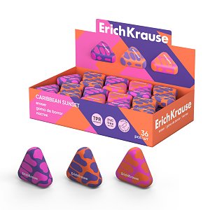 Γόμα ErichKrause Καραϊβική ηλιοβασίλεμα (κουτί 36 τεμ.)