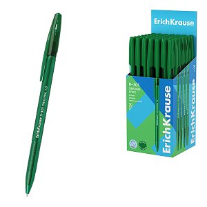 Στυλό ErichKrause R-301 Stick Original 1.0, χρώμα μελανιού: πράσινο (κουτί 50 τεμ.)