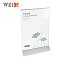 Θήκη εντύπου ακρυλλική με βάση αλουμινίου σε διάφορες διαστάσεις.
