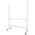 Μεταλικό στάντ με 4 ρόδες για πίνακα διπλής όψης