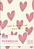 Σημειωματάριο Mikirei με μαλακό εξώφυλλο , Hearts.