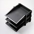 Συρταριέρα 3 θέσεων με trays 69016 Helit,λευκό πάγου