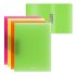 Ντοσιέ με πιάστρα στη μέση Spring neon assorted
