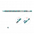 Μηχανικό μολύβι ErichKrause® Color Touch® Emerald Wave 2.0 με ξύστρα, HB