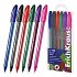 Σετ 6 στυλό ErichKrause U-108 Stick Color 1.0, Ultra Glide Technology, χρώμα μελανιού: διάφορα χρώματα (σε κουτί PET)