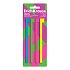Σελιδοδείκτες πλαστικοί αυτοκόλλητοι ErichKrause Neon, 12x130 mm, 80 φύλλα, 4 χρώματα