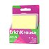 Αυτοκόλλητα χαρτάκια σημειώσεων ErichKrause Neon, 75x75 mm, 80 φύλλα, κίτρινο (σε πλαστικό κουτί)